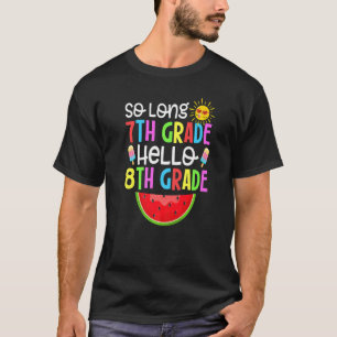 Zo lang is het 7-de-klas, het 8-de-Hallo-Afstudeer T-shirt