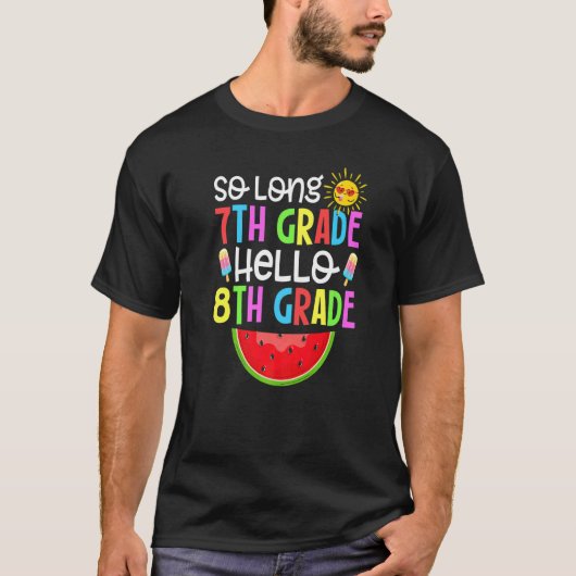 Zo lang is het 7-de-klas, het 8-de-Hallo-Afstudeer T-shirt (Voorkant)