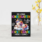 Zo lang kleuterschool Afstuderen CL 2025 Eenhoorn  Kaart (Gele Bloem)