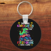 Zo lang kleuterschool Afstuderen Monster Truck Din Sleutelhanger (Voorkant)