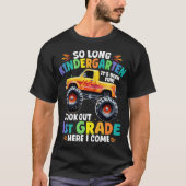 Zo lang kleuterschool Afstuderen Monster Truck T-shirt (Voorkant)