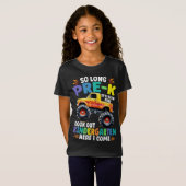 Zo lang Pre-K Afstuderen Monster Truck T-shirt (Voorkant volledig)