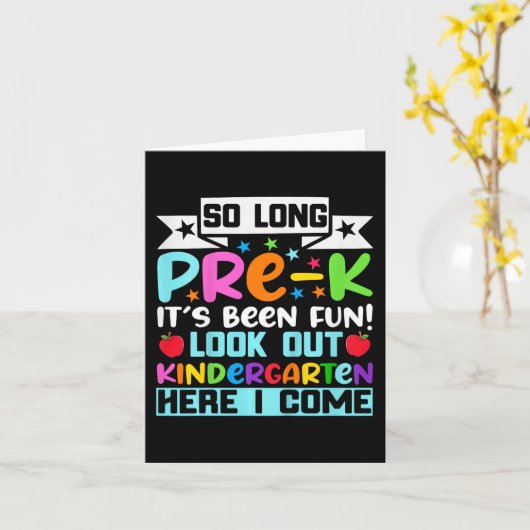 Zo lang pre-k Kindergarten hier Afstuderen vorige  Kaart (Gele Bloem)