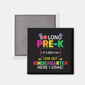 Zo lang pre-k Kindergarten hier Afstuderen vorige Magneet (Voorkant / Achterkant)