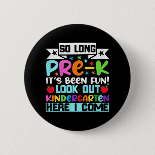 Zo lang pre-k Kindergarten hier Afstuderen vorige  Ronde Button 5,7 Cm