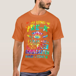Zo lang PreK kleuterschool hier kom ik Afstuderen  T-shirt
