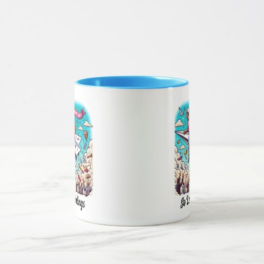 Zo lang vergaderingen grappig pensioen mok (Midden)