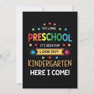 Zo lang voorschoolse Afstuderen Afstuderen Kind va Kaart