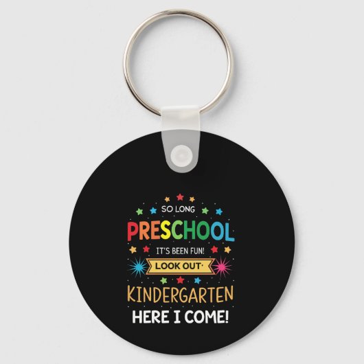 Zo lang voorschoolse Afstuderen Afstuderen Kind va Sleutelhanger (Voorkant)