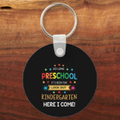 Zo lang voorschoolse Afstuderen Afstuderen Kind va Sleutelhanger (Voorkant)