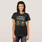 Zo Lange Kindergarten 1ste graad T-shirt (Voorkant volledig)
