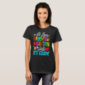 Zo lange kindertuin Hallo eerste graad eerste dag T-shirt (Voorkant volledig)