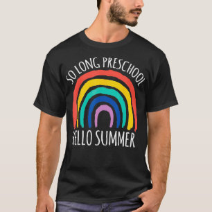 ZO LANGE PRESCHOOL HALLO SUMMER-leerlingenstudent T-shirt