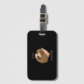 Zo Langzaam Als Mogelijk Bagagelabel (Voorkant (verticaal))