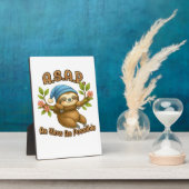 Zo langzaam als mogelijk - Cute Sloth ASAP Klassie Fotoplaat (Zijkant)