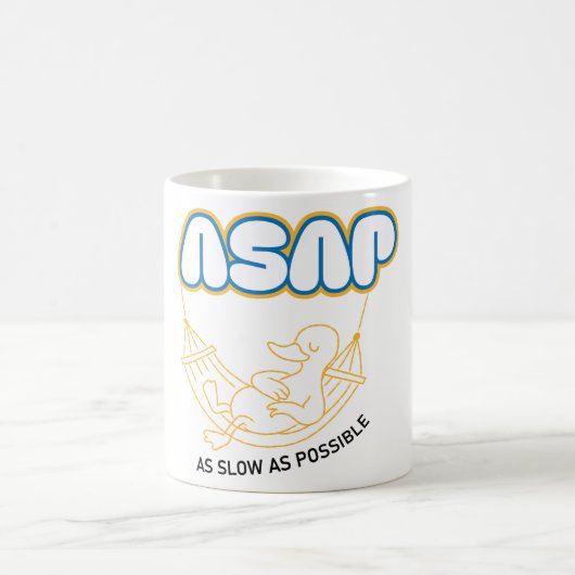 zo langzaam mogelijk koffiemok (Center)