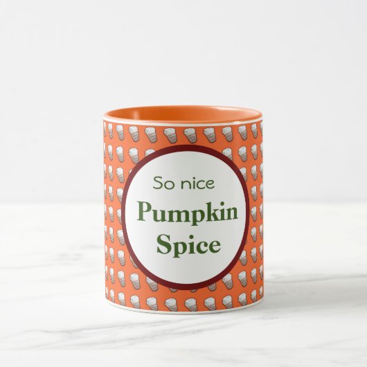 Zo lekker pompoenkruid mok (Midden)