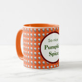 Zo lekker pompoenkruid mok (Voorkant links)