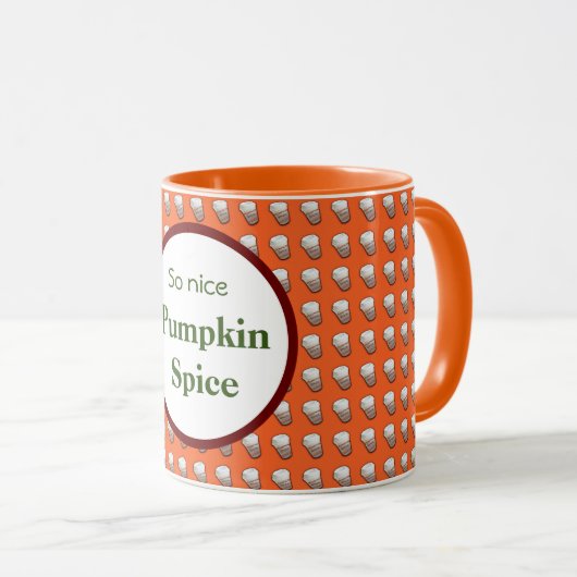 Zo lekker pompoenkruid mok (Voorkant rechts)