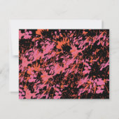 Zo  lentestventilator Mitzvah Reply Card RSVP Kaartje (Achterkant)