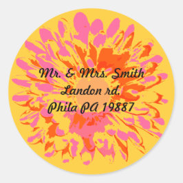 Zo  lentevloerklep Mitzvah Sticker Seal