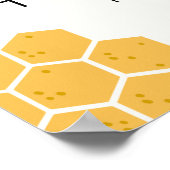 Zo leuk om één 1e Verjaardag Welkomstbord te zijn Poster (Hoek)