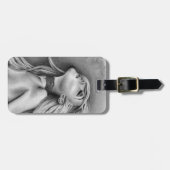 Zo levend Moeder Monster Blond Originele Kunst Bagagelabel (Voorkant horizontaal)