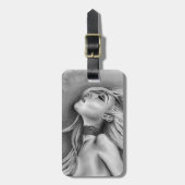 Zo levend Moeder Monster Blond Originele Kunst Bagagelabel (Voorkant verticaal)