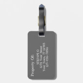 Zo levend Moeder Monster Blond Originele Kunst Bagagelabel (Achterkant verticaal)