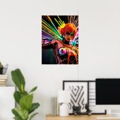 Zo levendig als ik moet zijn voor jou poster (Thuiskantoor)