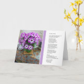 Zo lief een vriend... kaart (Gele Bloem)