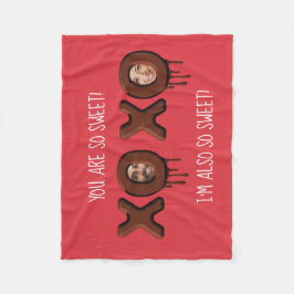 ZO LIEF! Gepersonaliseerde Funny Valentijnsdag Fleece Deken