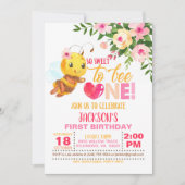 Zo lief om één eerste uitnodiging van de verjaarda (Voorkant)