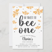 Zo lief om een eerste verjaardag te zijn kaart (Voorkant)