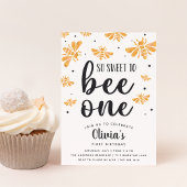 Zo lief om een eerste verjaardag te zijn kaart