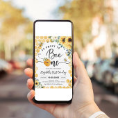 Zo lief om één feest bij-dag 1e verjaardag te zijn kaart