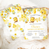 Zo lief om één Schattigee bijen te zijn 1e verjaar Kaart