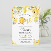 Zo lief om één Schattigee hommel te zijn 1e verjaa Kaart (Staand voorkant)