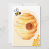 Zo lief om één te zijn, Baby shower Kaart (Achterkant)