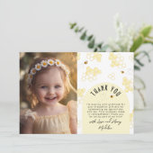 Zo lief om een verjaardagsfoto te zijn Dank je wel Kaart (Staand voorkant)
