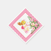 Zo lief om één verjaardagsservet te zijn servet (Hoek)