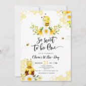 Zo lief om één verjaardagsuitnodiging te zijn kaart (Voorkant)