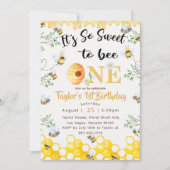 Zo lief om één verjaardagsuitnodiging te zijn kaart (Voorkant)