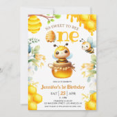 Zo lief om er een te zijn! Bijen 1e verjaardag uit Kaart (Voorkant)