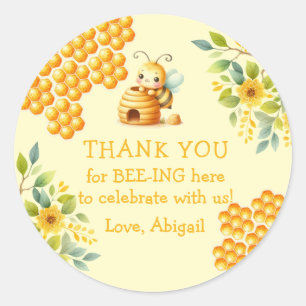 ZO LIEF OM ER EEN TE ZIJN DANK U STICKER