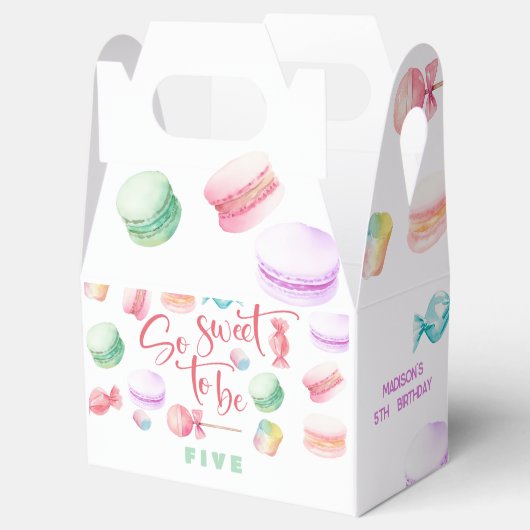 Zo lief om... kinderen verjaardag te zijn bedankdoosjes (Geopend)