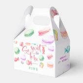 Zo lief om... kinderen verjaardag te zijn bedankdoosjes (Voorkant Zijde)