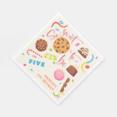 Zo lief om... kinderen verjaardag te zijn servet (Hoek)