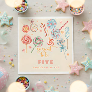 Zo lief om kinderen verjaardag te zijn servet