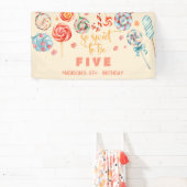 Zo lief om kinderen verjaardag te zijn spandoek (Insitu)